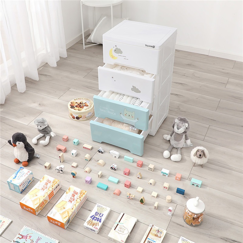 Baby Clothing Wardrobe - Bebek kıyafetleri saklama dolabı Ev tipi