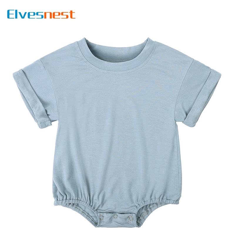 Bamboo Bodysuit Baby - Bambu Elyaf Bebek Kız Bodysuit Moda