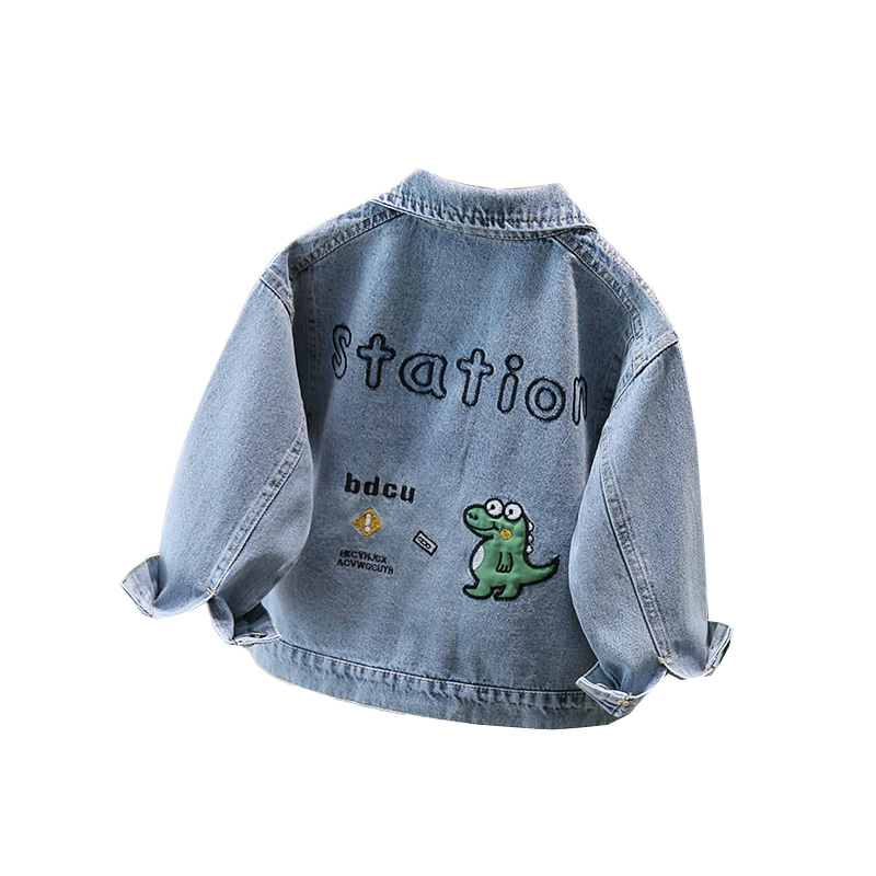 Baby Clothing Boy - Sevimli Tarzı Bebek Çocuk Denim Ceket