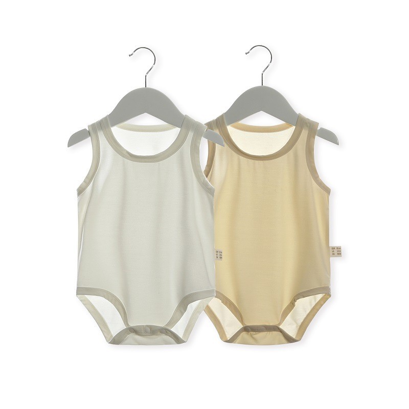 Bamboo Bodysuit Baby - Bebek Kolsuz Body Bambu Bebek Tulumu