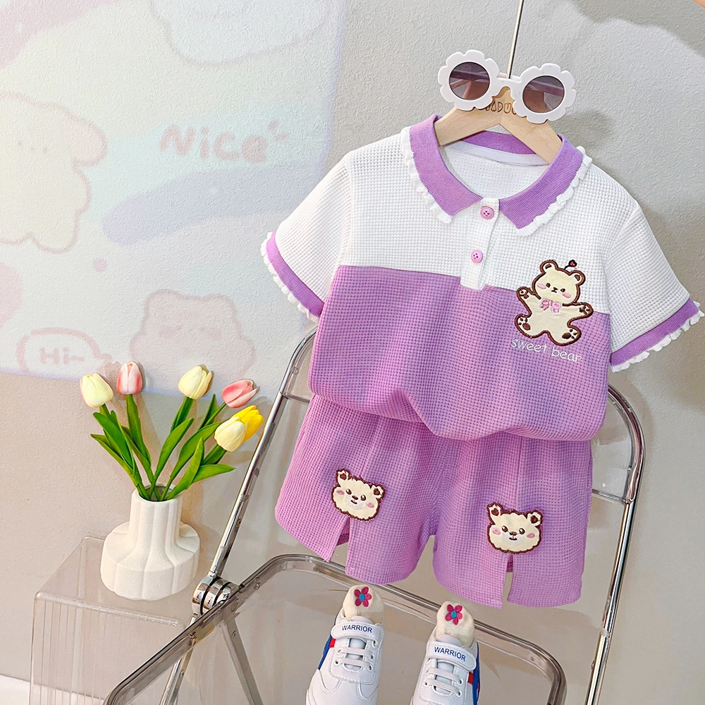 Yaz Bebek Kız T Gömlek Şort Ço - Baby Clothing Hong Kong incelemesi ve fiyatı