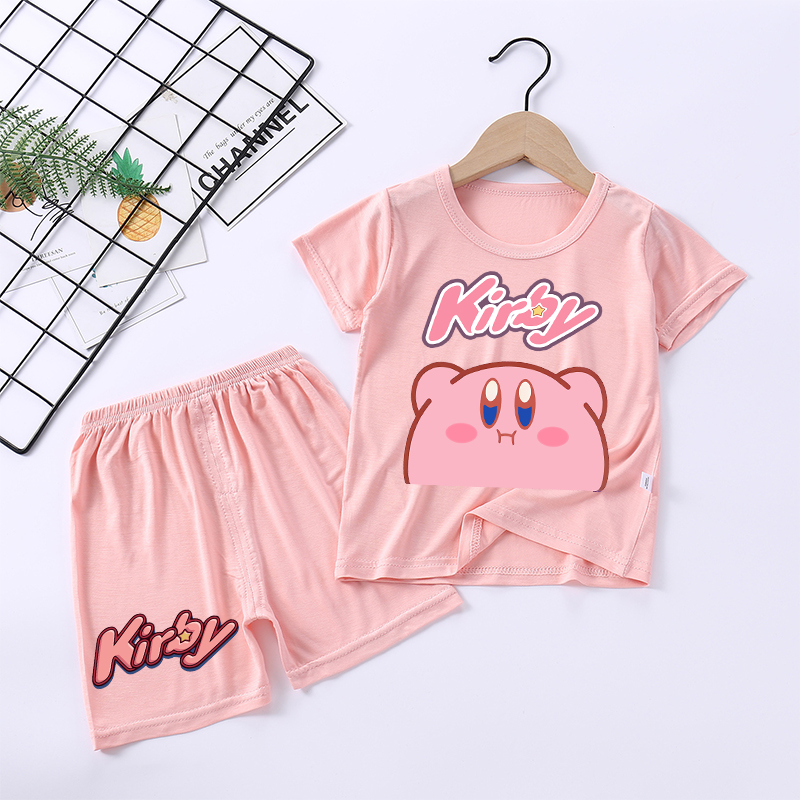 Yeni Kirbys Kız Pijama Kawaii  - Baby Clothing In Summer incelemesi ve fiyatı