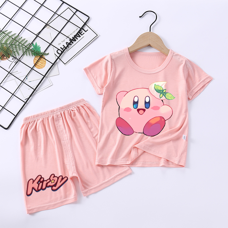 Yeni Kirbys Kız Pijama Kawaii  - Baby Clothing In Summer incelemesi ve fiyatı
