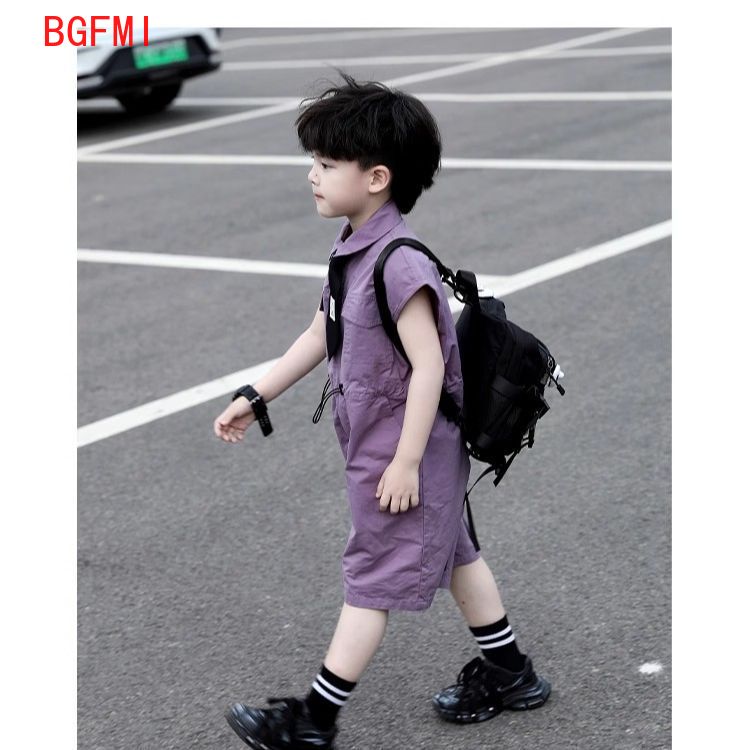 Çocuklar Yaz Şort Tulum Capri  - Baby Clothing Boy incelemesi ve fiyatı