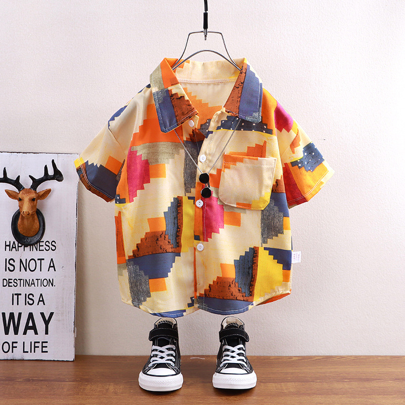 Çocuk gömlekleri yaz tarzı kıs - Baby Clothing Hong Kong incelemesi ve fiyatı