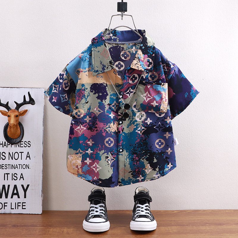 Çocuk gömlekleri yaz tarzı kıs - Baby Clothing Hong Kong incelemesi ve fiyatı